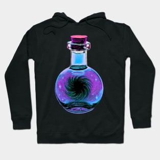 Black hole galaxy potion decanter bottle Hoodie